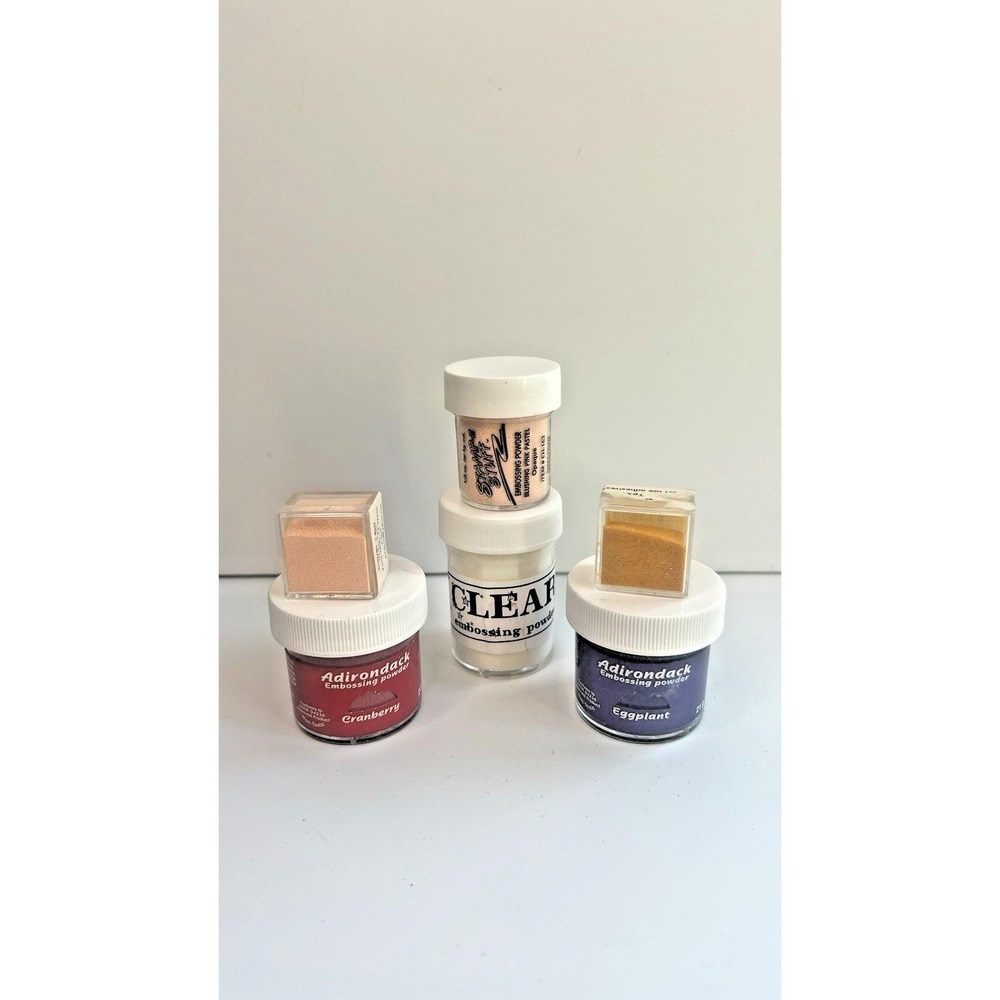 Embossing‎ Powder - 6 Misc. Colors / Brands